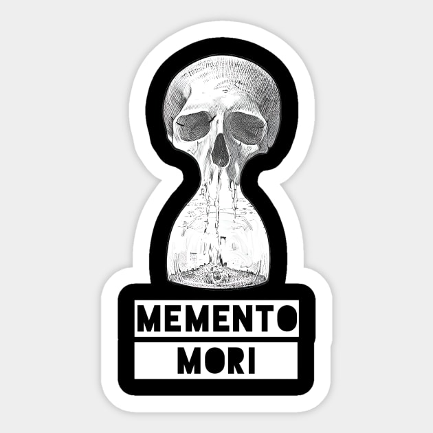 Memento Mori Symbolic Trope Sticker by ReflectionEternal